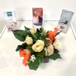 Roses feuilles orange