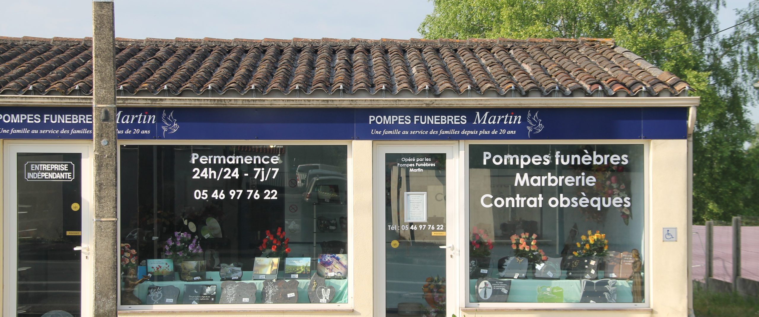 pompes funebres martin rochelle