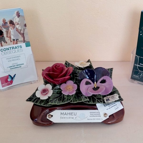 Pensée et Rose
